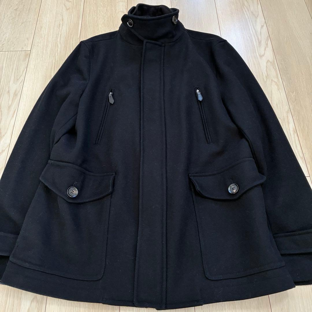 極美品✨希少 52 現行 バーバリーロンドン ウール コート 高級 2way