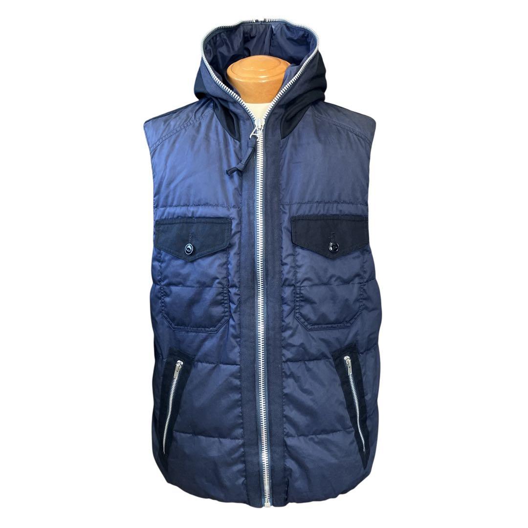 コムデギャルソン ジュンヤワタナベ デュベティカ フード付きフェザーダウンベスト