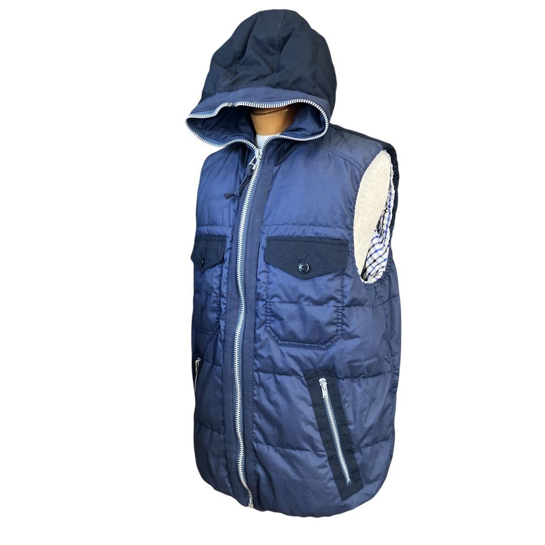 コムデギャルソン ジュンヤワタナベ デュベティカ フード付きフェザーダウンベスト