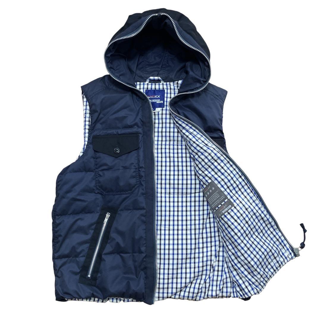 コムデギャルソン ジュンヤワタナベ デュベティカ フード付きフェザーダウンベスト