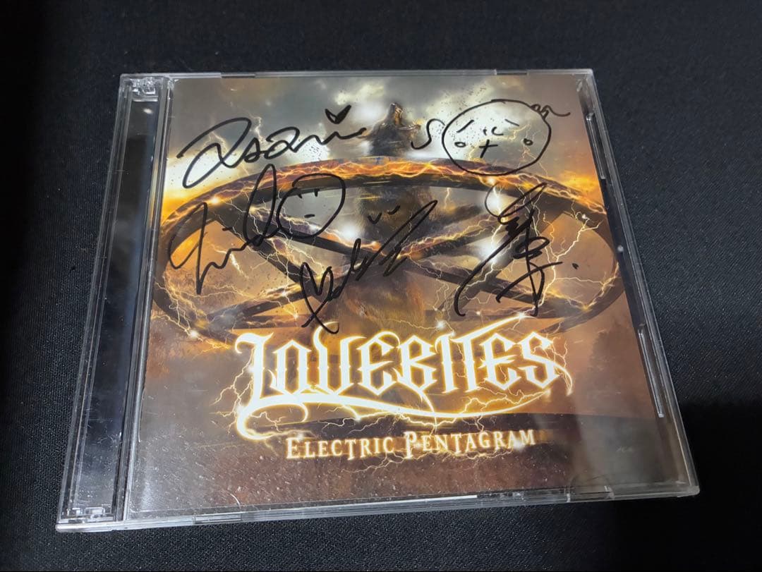 LOVEBITES CD DVD メンバー直筆サイン入