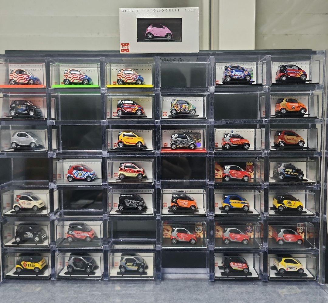 ブッシュ　BUSCH　1/87（HO）スケール ３４台セット