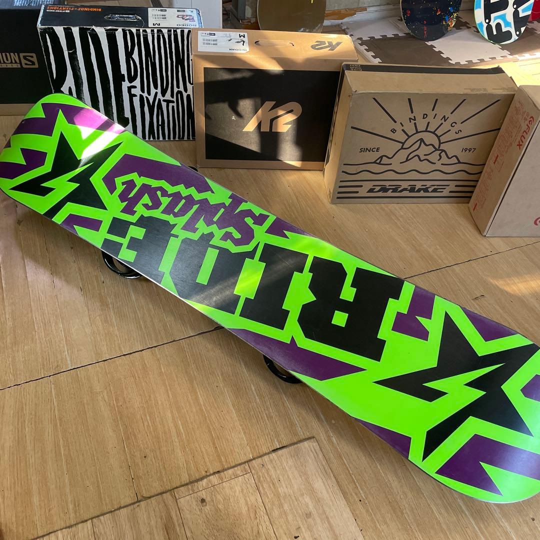 RIDE×CSB　希少130代　バイン付　ライド　スノーボードセット