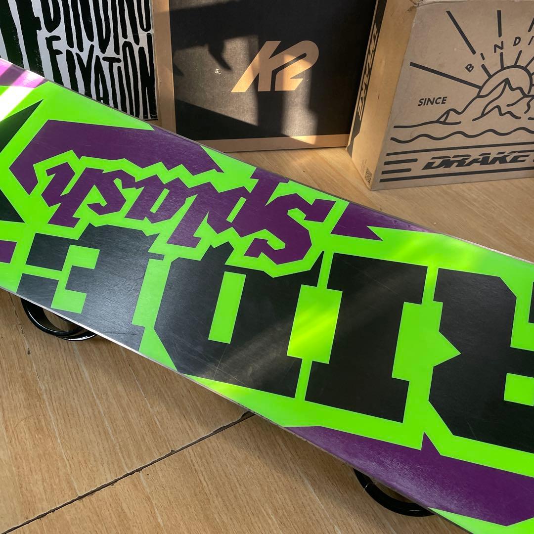 RIDE×CSB　希少130代　バイン付　ライド　スノーボードセット