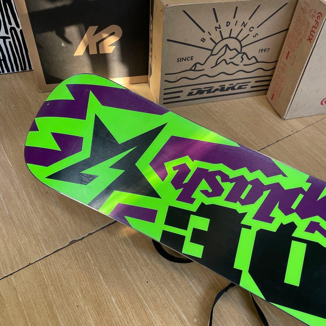 RIDE×CSB　希少130代　バイン付　ライド　スノーボードセット