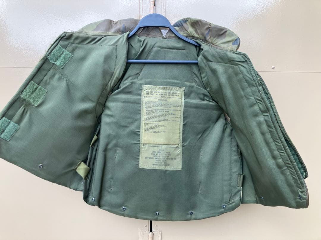 アメリカ軍 PASGT ボディーアーマー　米軍実物