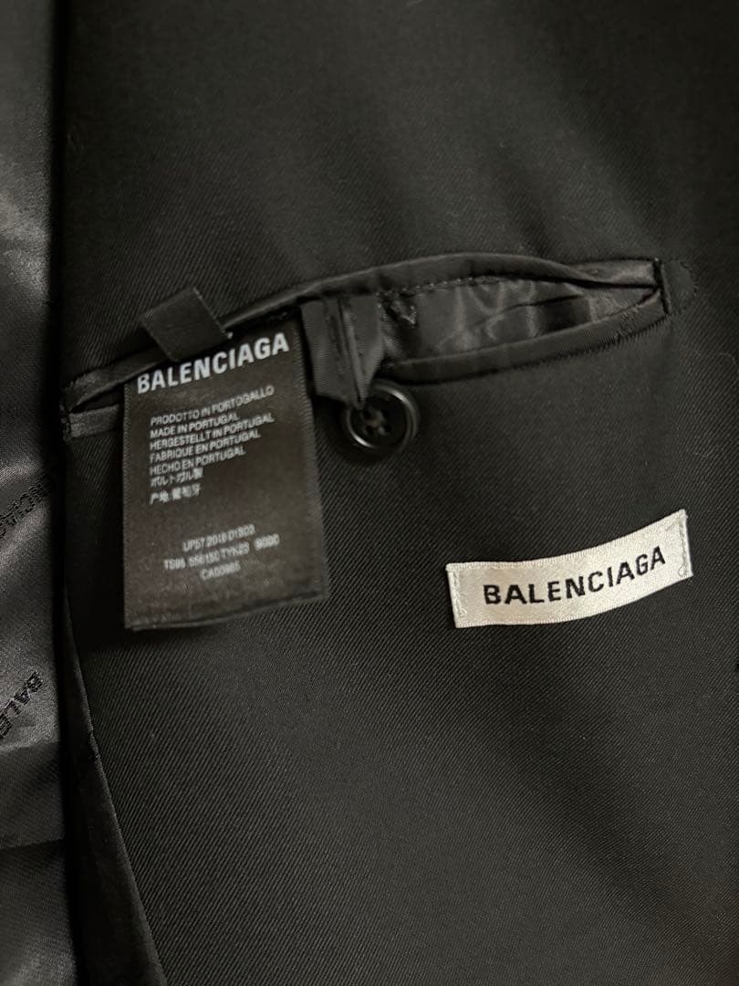 最安値 BALENCIAGA 20SS Master Card テーラード　44