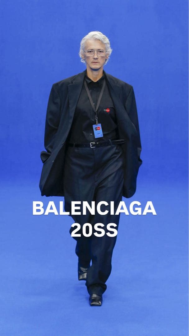 最安値 BALENCIAGA 20SS Master Card テーラード　44