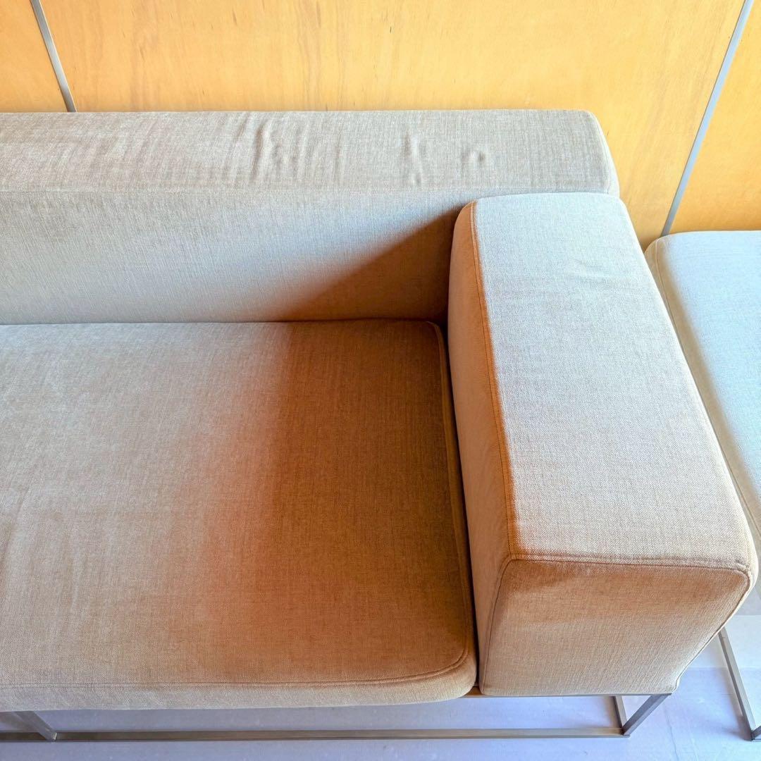 カッシーナ Cassina IXC 高級ソファ ベージュ 2〜3人掛け