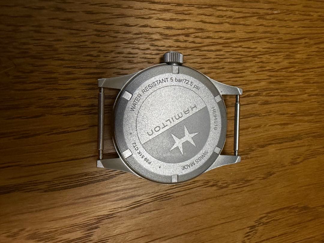 ハミルトン　カーキ　フィールド　クオーツ　38ミリ　hamilton