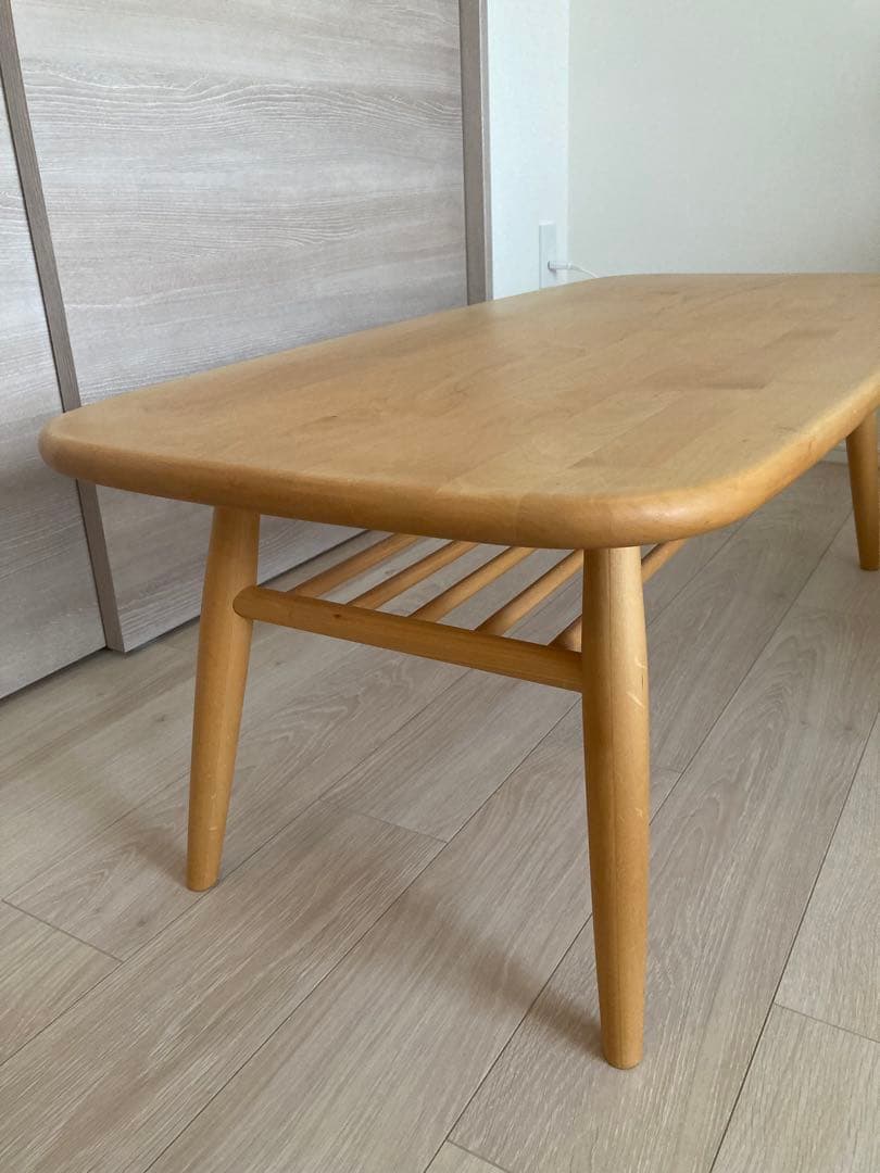 モモナチュラル ウッド センターローテーブル