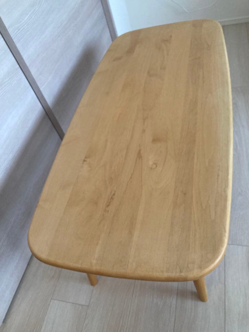 モモナチュラル ウッド センターローテーブル