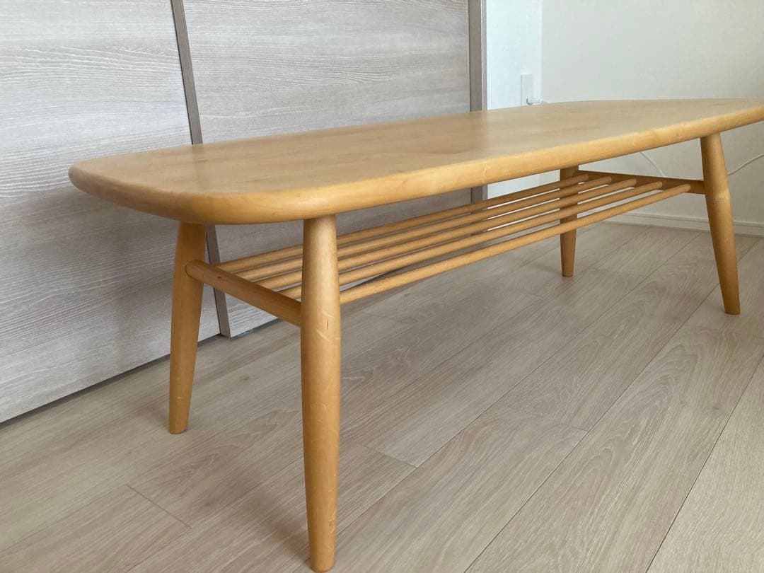 モモナチュラル ウッド センターローテーブル