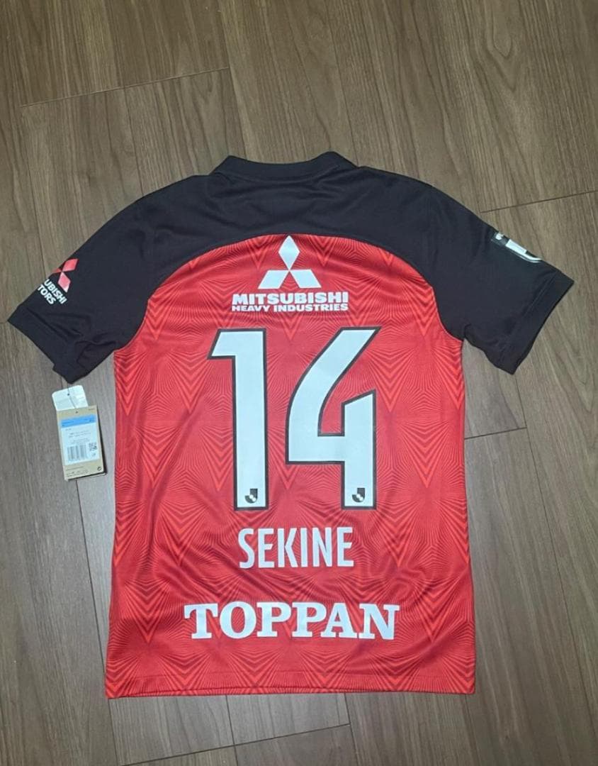 新品未使用 浦和レッズ 2023 ユニフォーム ホーム 関根貴大 サイズ M
