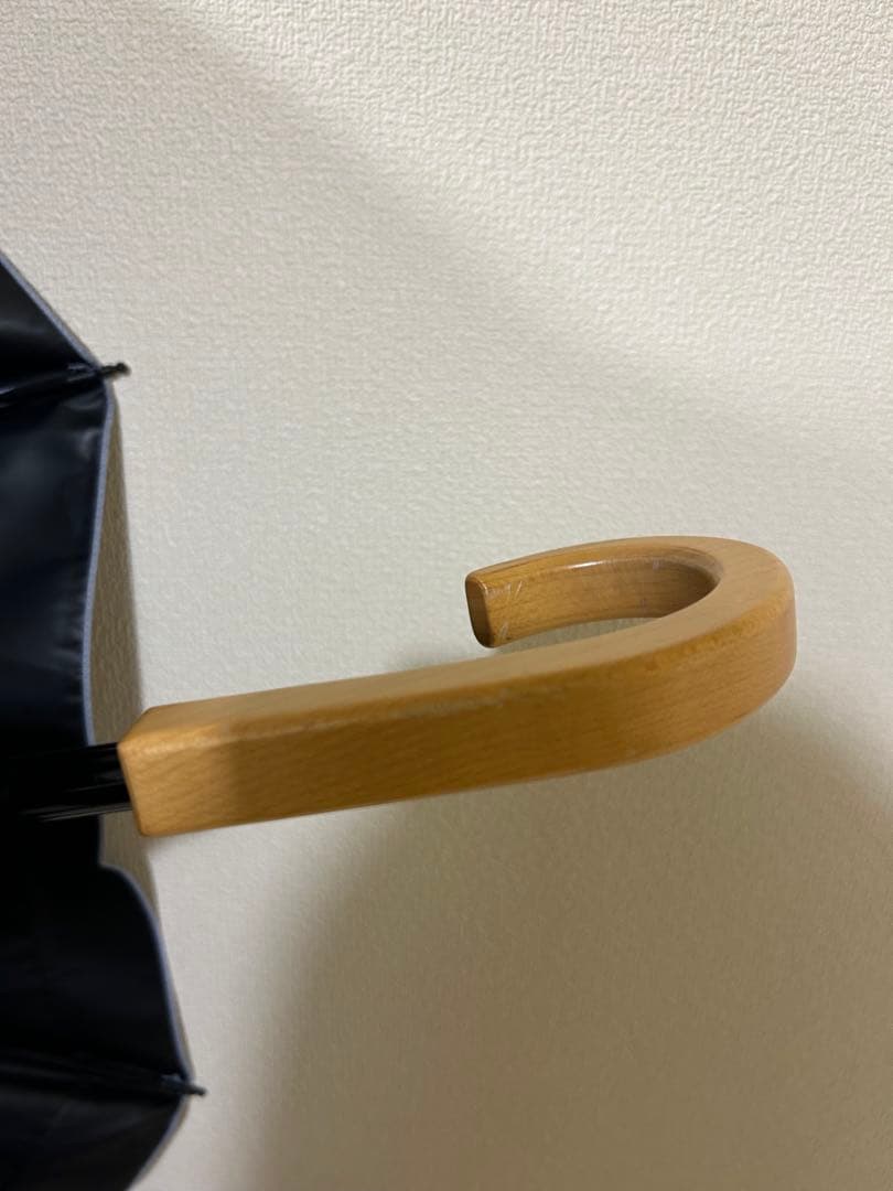 【サンバリア100】 2段折日傘 ネイビー