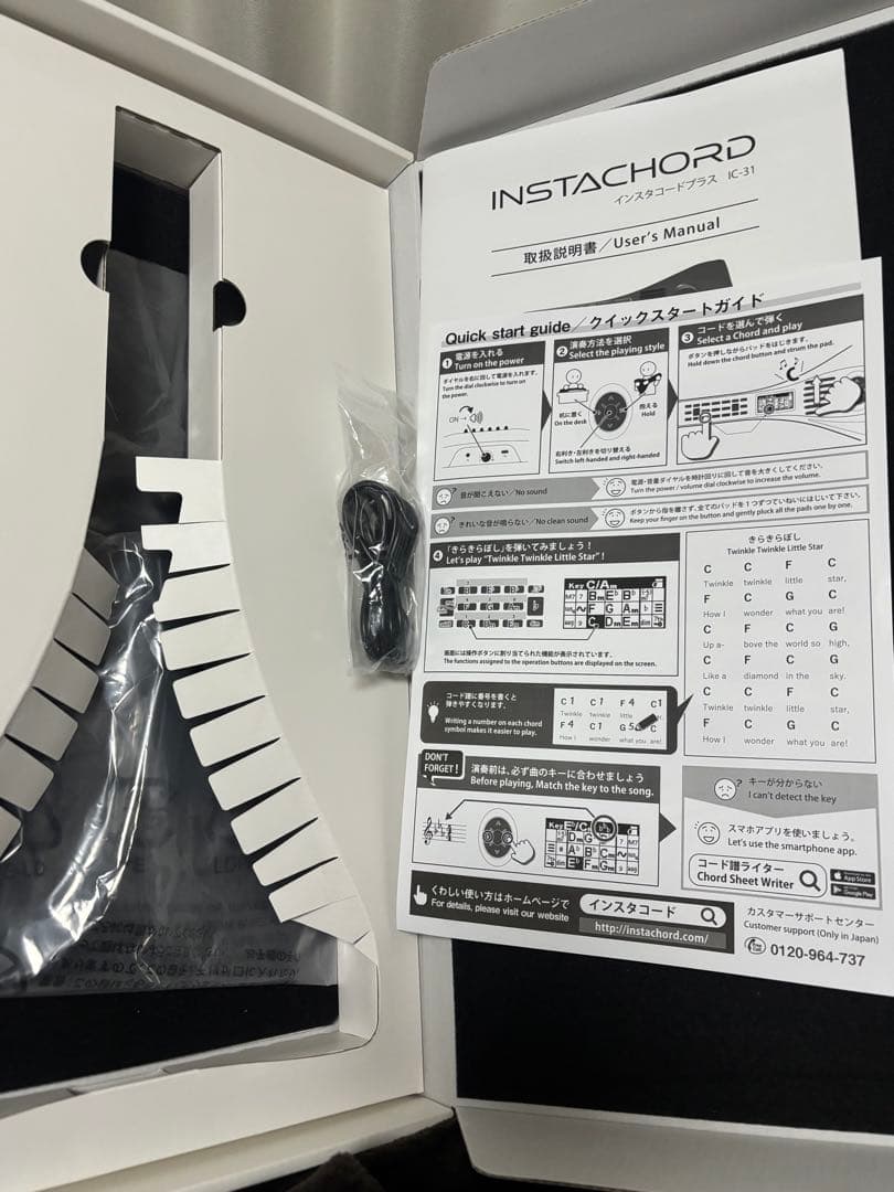 インスタコード Instachord+ IC-31 ソフトケース・スタンド付属
