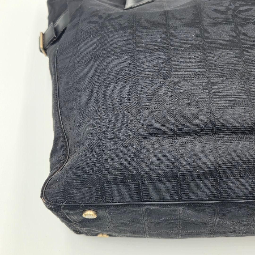 【良品】シャネル　ニュートラベルライン　GM トートバッグ　ナイロン　黒