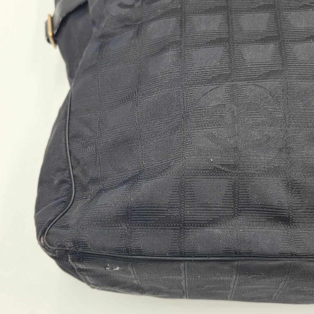 【良品】シャネル　ニュートラベルライン　GM トートバッグ　ナイロン　黒