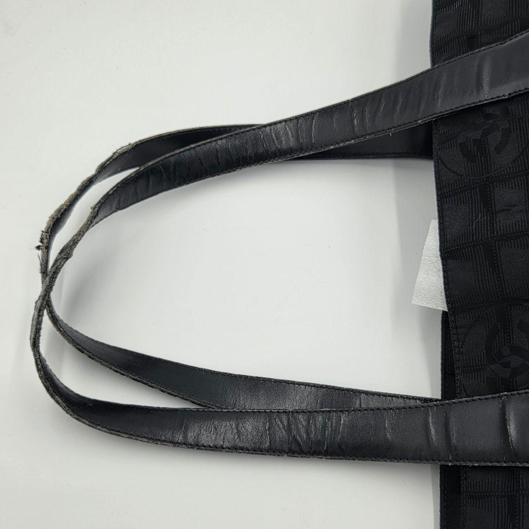 【良品】シャネル　ニュートラベルライン　GM トートバッグ　ナイロン　黒