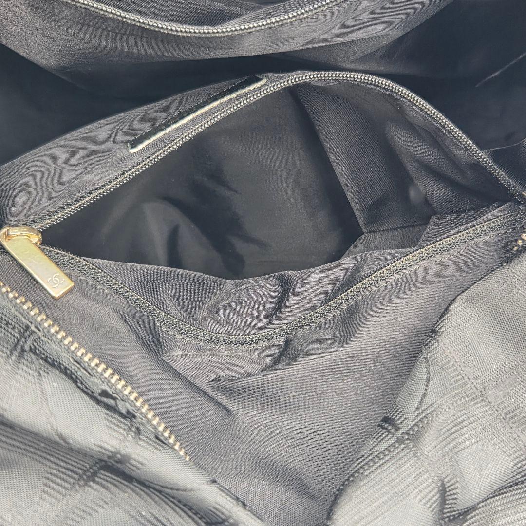 【良品】シャネル　ニュートラベルライン　GM トートバッグ　ナイロン　黒