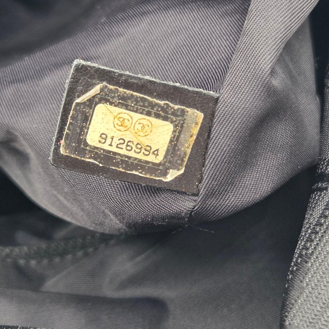 【良品】シャネル　ニュートラベルライン　GM トートバッグ　ナイロン　黒