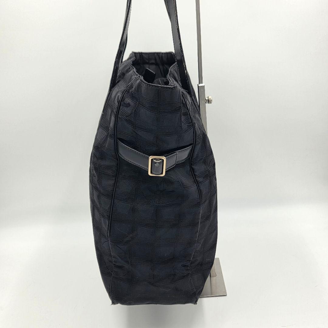 【良品】シャネル　ニュートラベルライン　GM トートバッグ　ナイロン　黒