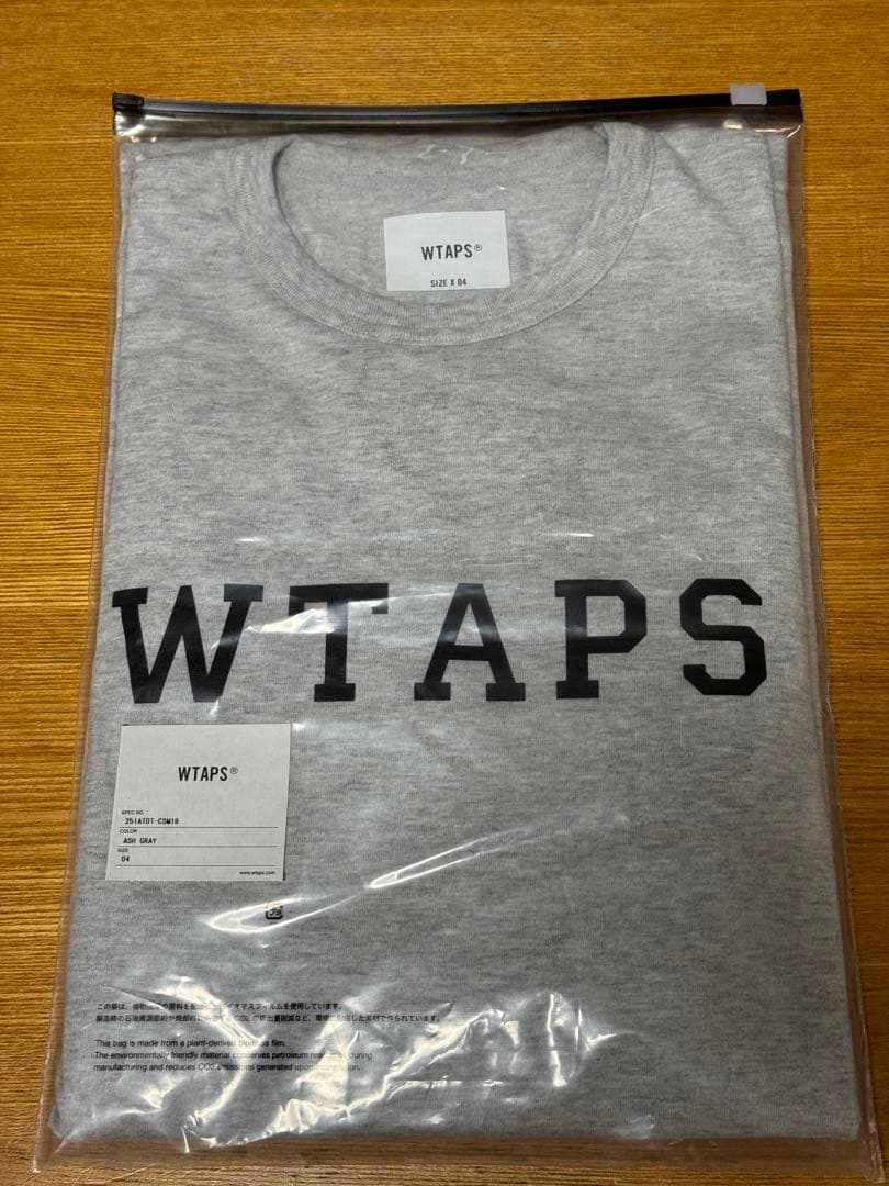 【新品未使用】WTAPS 25SS ロンT 04 XL