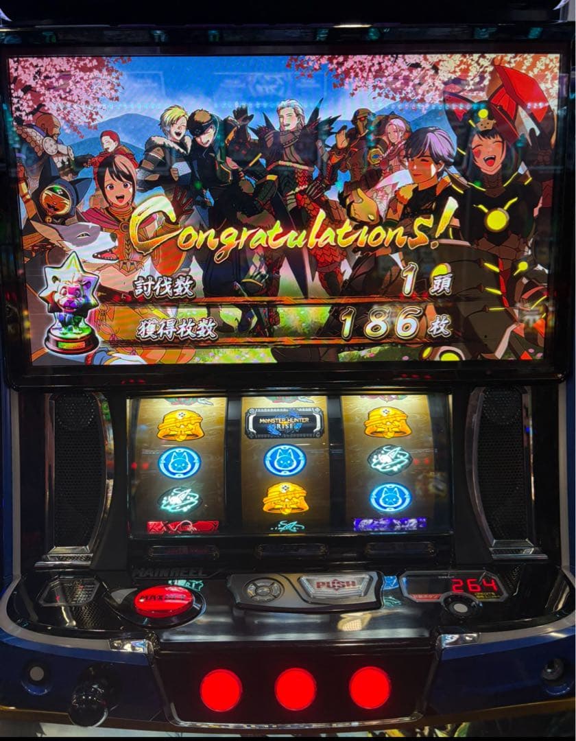 スマスロ モンハンライズ 実機！ 選べるオプション多数！送料無料