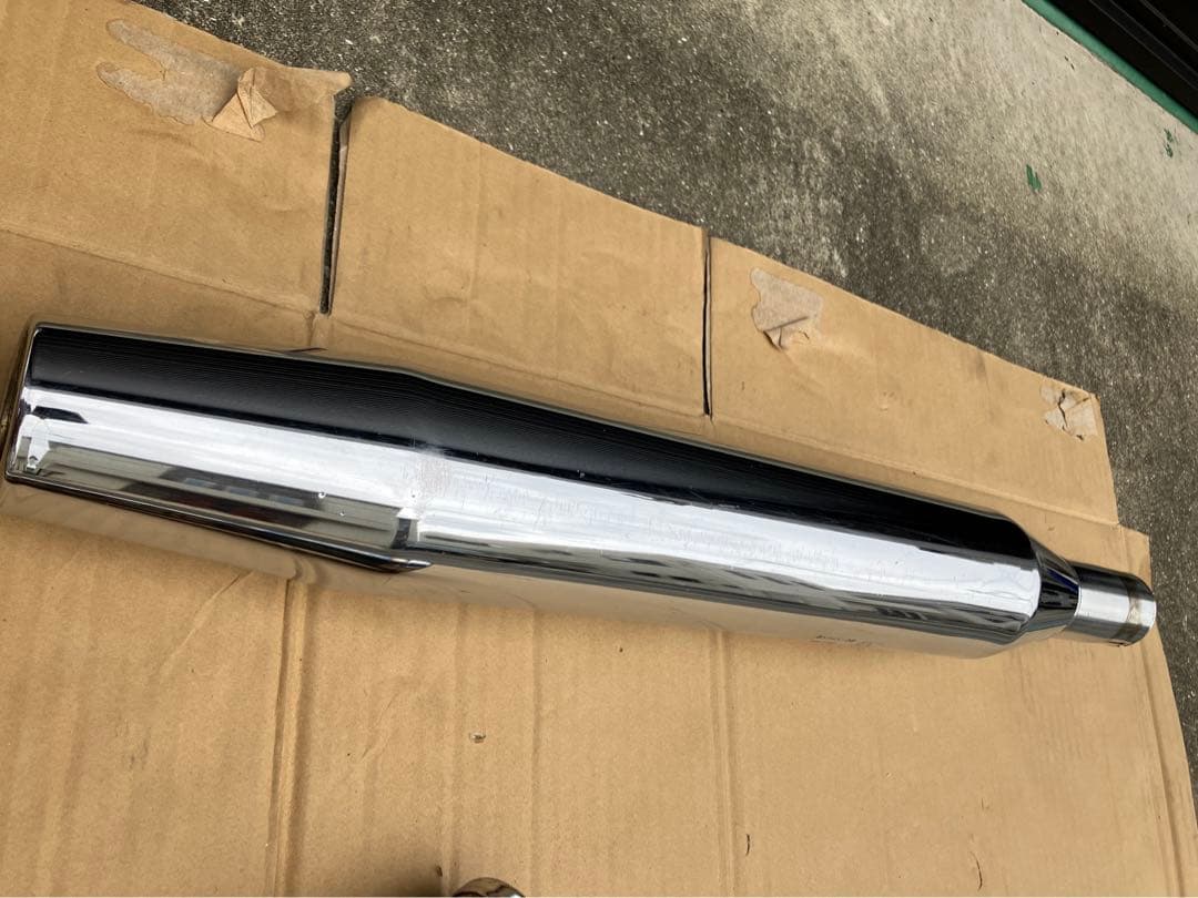 ハーレー FLSTC1450純正マフラー 刻印65885-00 65682-00