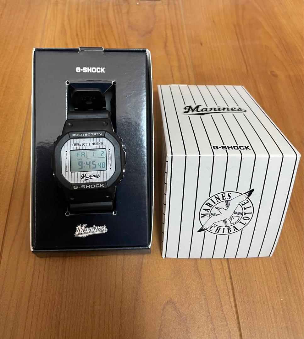 千葉ロッテマリーンズ G-SHOCK ブラック
