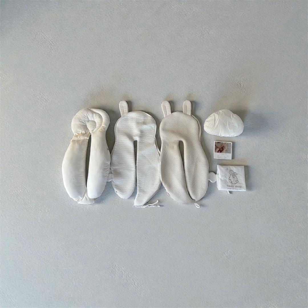 ユーニースリープ 安眠クッション +枕（未使用）＋カバー２枚＋説明書＋収納袋