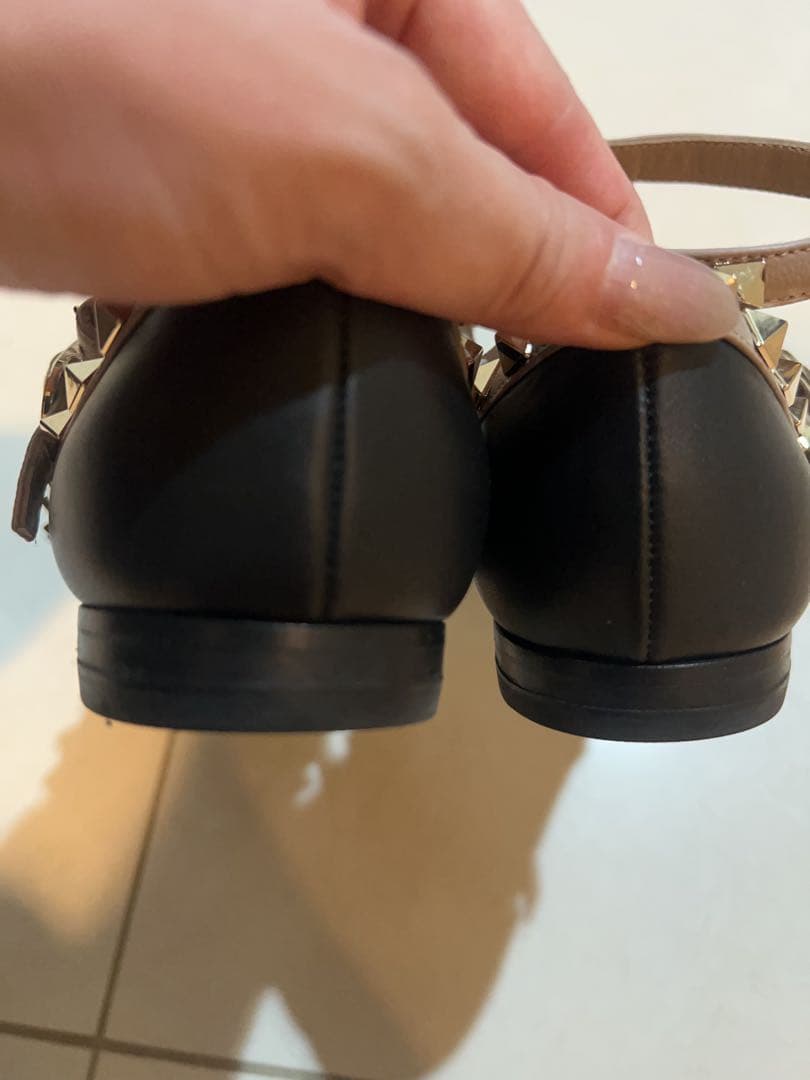 ヴァレンティノ ロックスタッズフラットシューズ　35.5