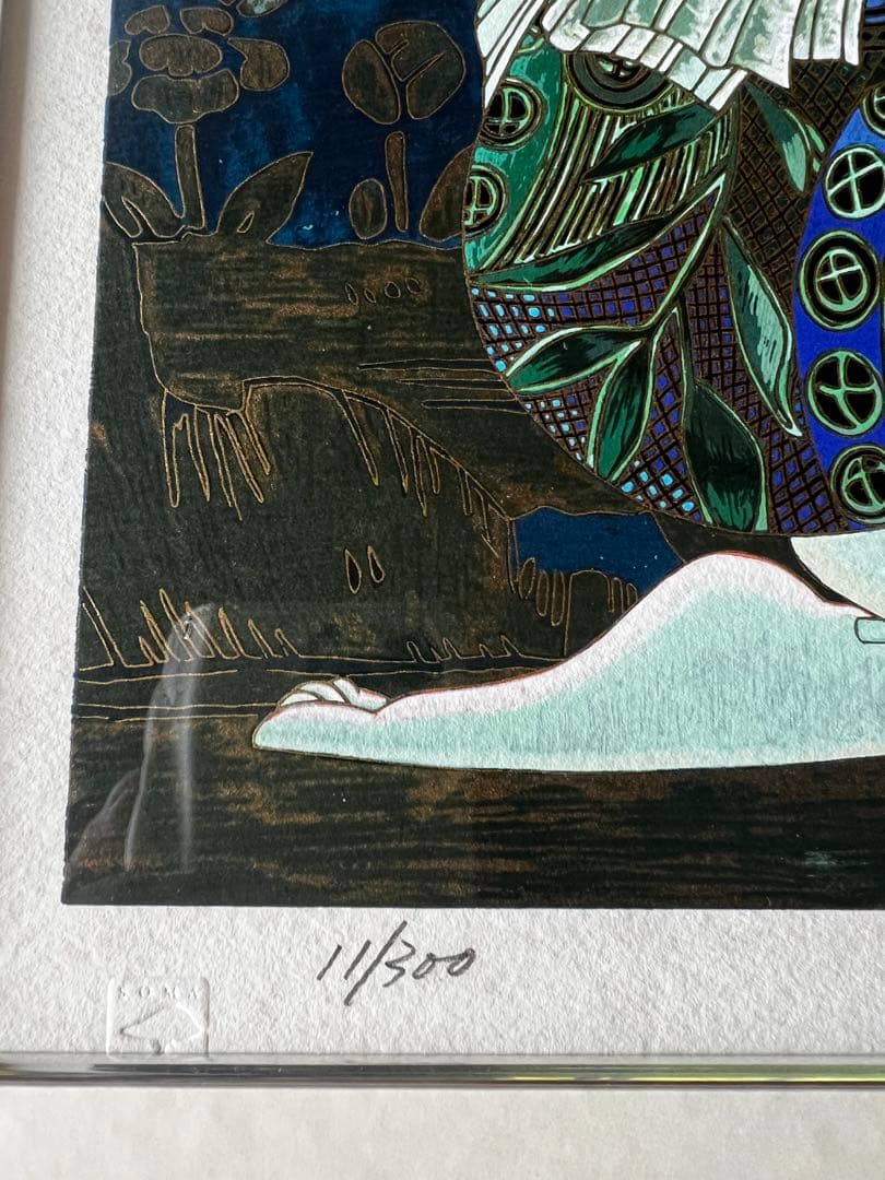 版画 女性の肖像 11/300