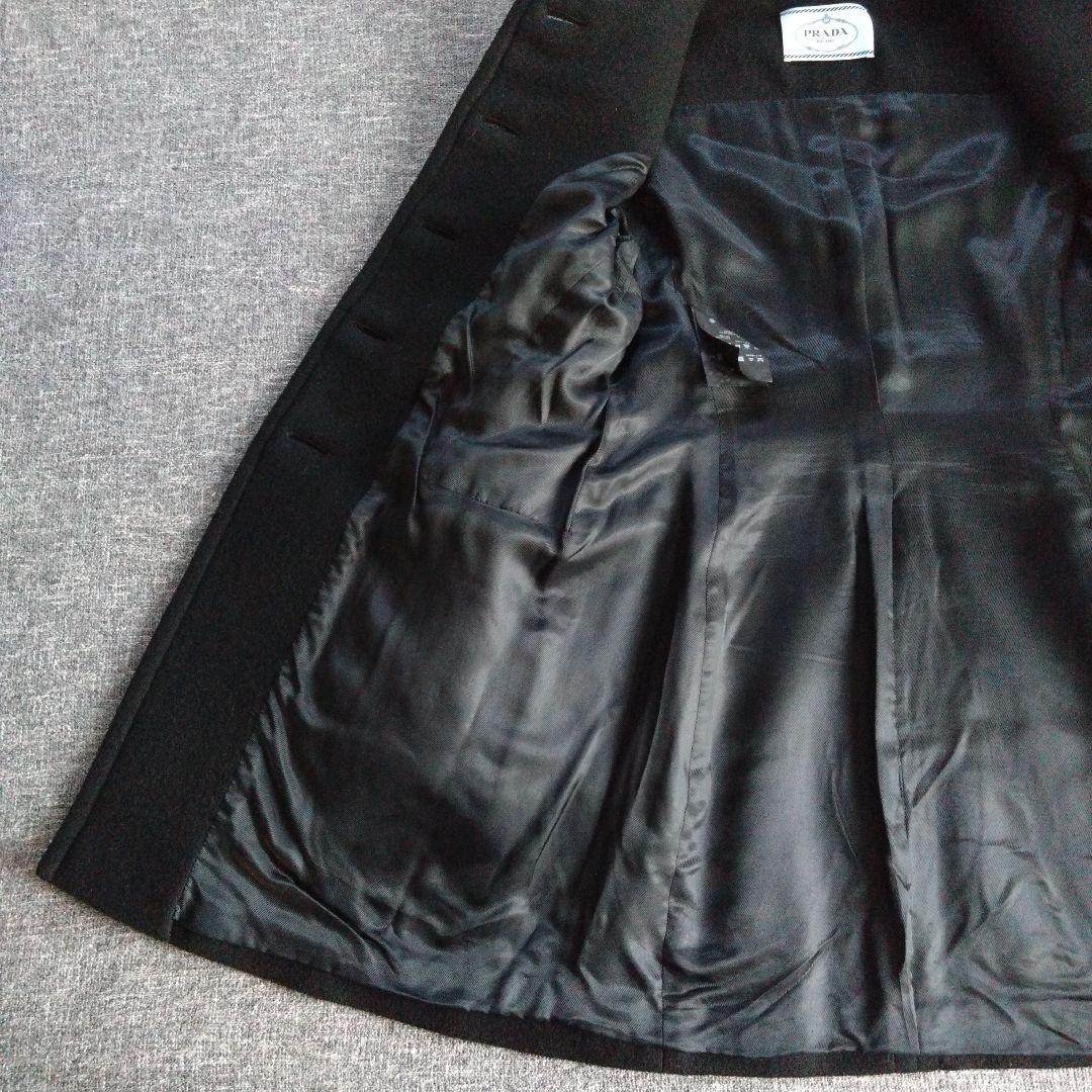 【PRADA】レディース ウールコート Size 42 イタリア製