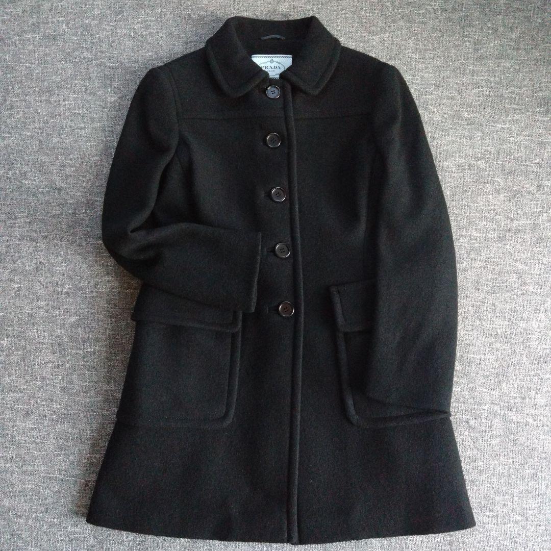 【PRADA】レディース ウールコート Size 42 イタリア製