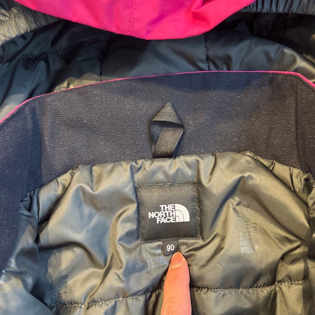 【美品】THE NORTH FACE ノースフェイス　子供用　スキーウェア　90