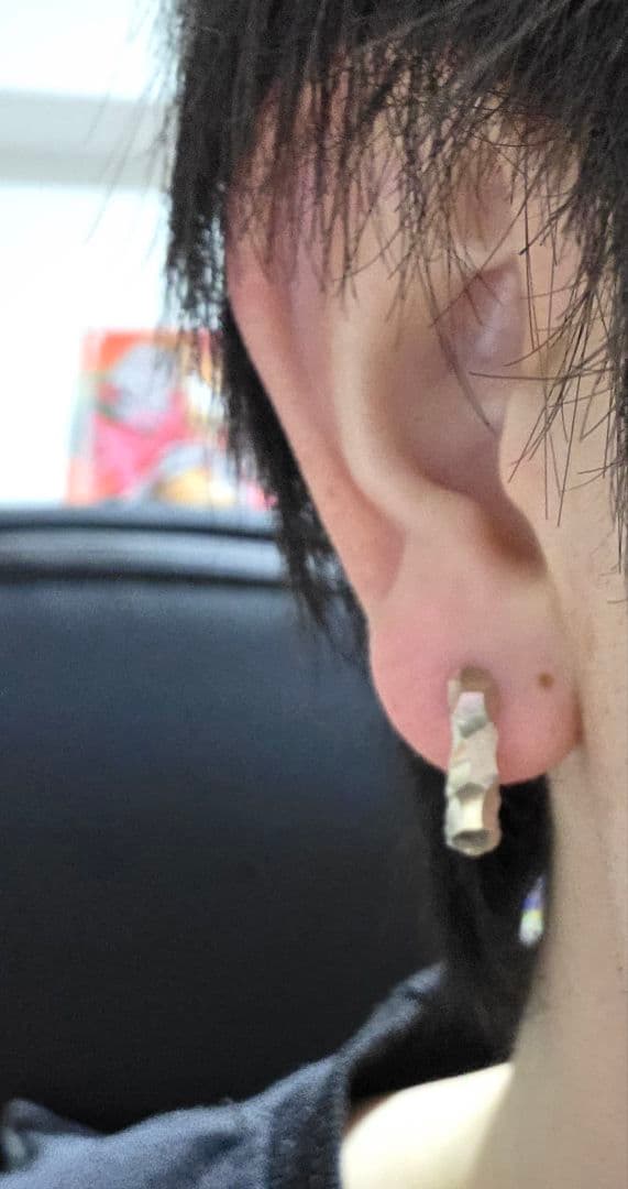 【AllBLUES】オールブルース　フープピアス　片耳　付属品なし