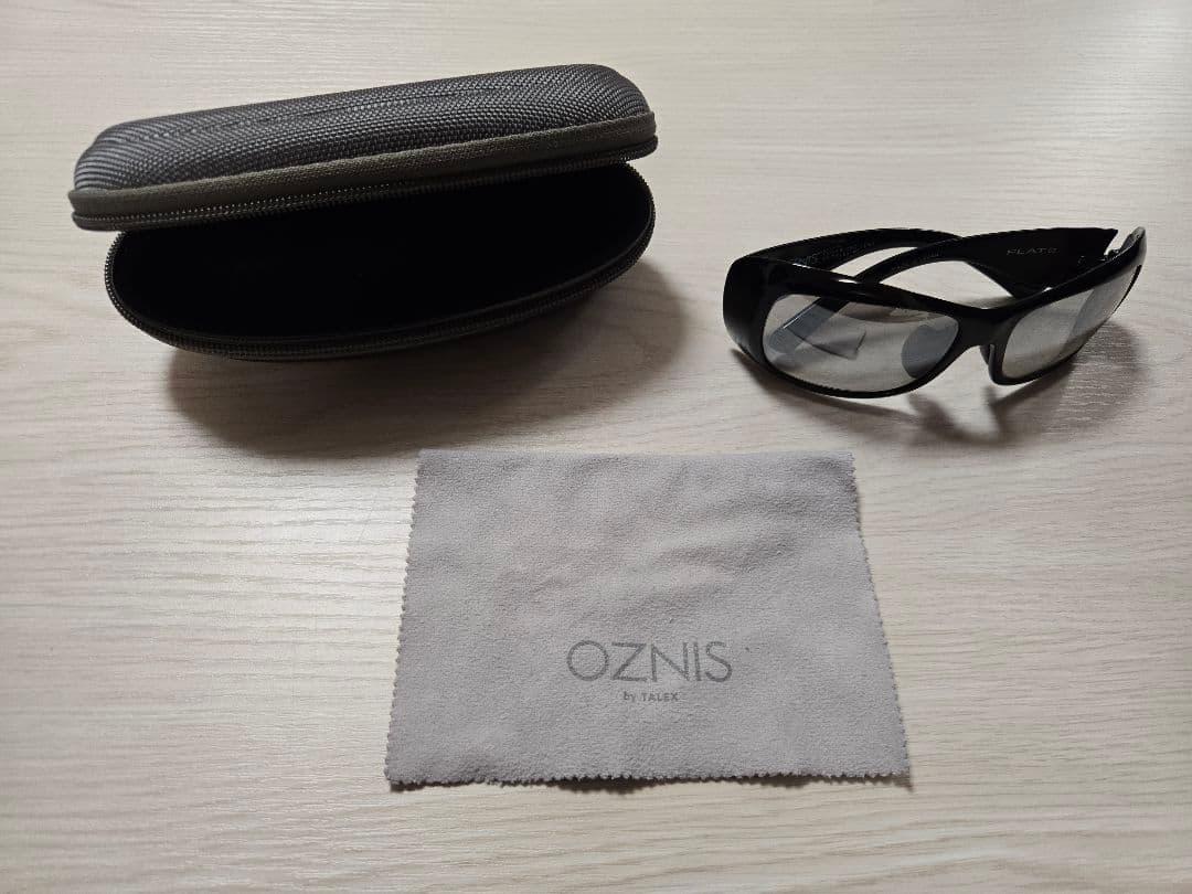 【偏光サングラス】 TALEX FLAT08 シルバーミラー