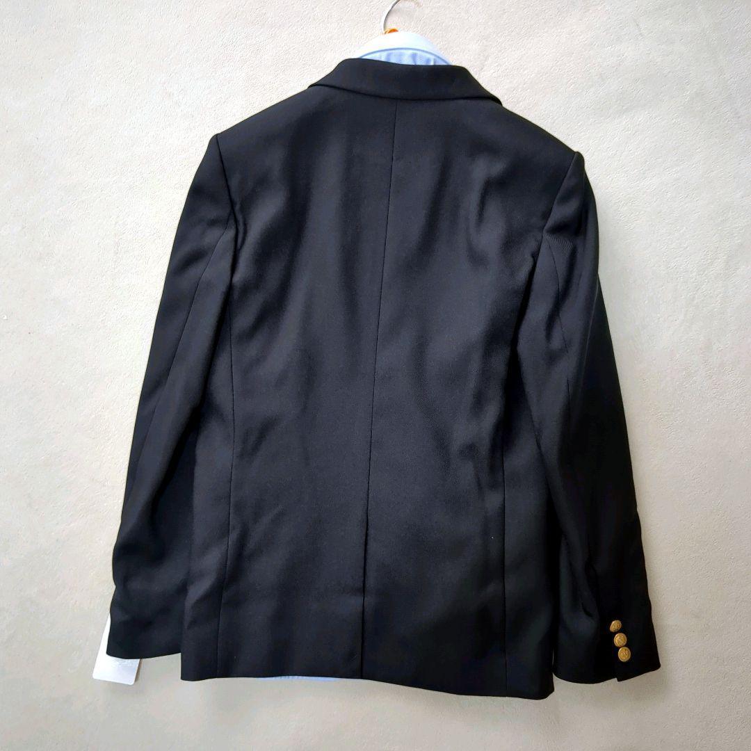 新品タグ付★ショパン　スーツ5点セット　卒服　160　ブラック×グレーチェック