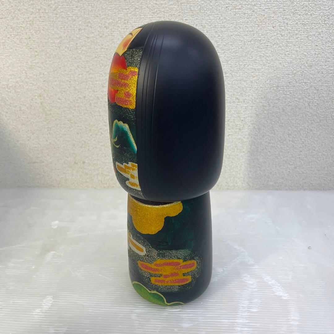 美品☆創作こけし☆伝統こけし 関口としお 春暁