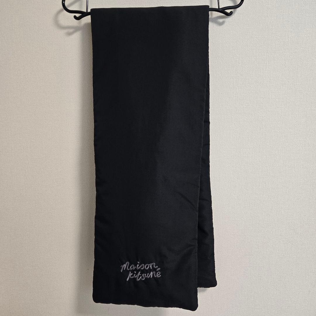 メゾンキツネ　マフラー　PUFFER SCARF
