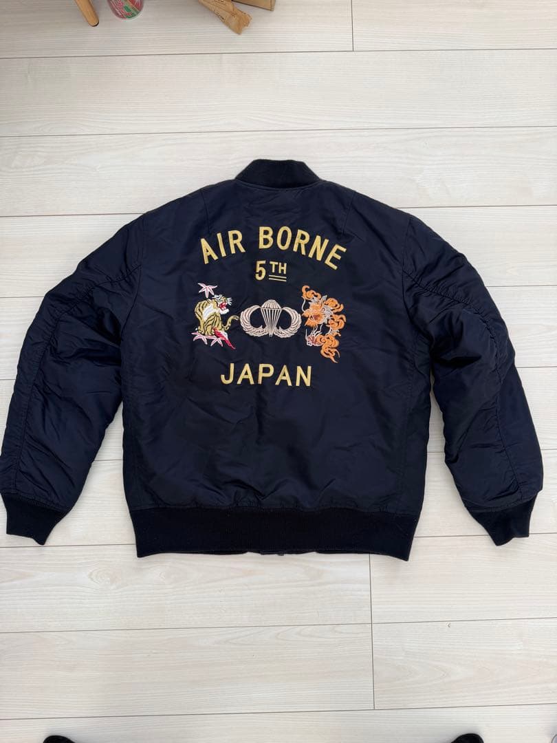 AIR BORNE 5TH JAPAN フライトジャケットヒューストン