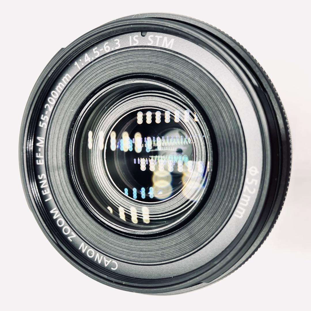 Canon EF-M 55-200mm F4.5-6.3 IS STM ブラック