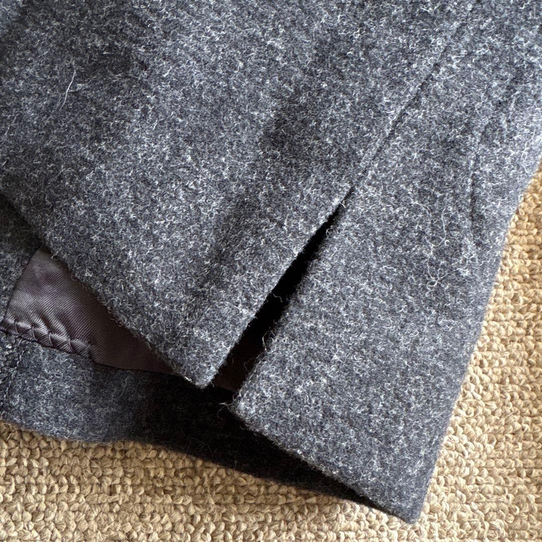 マドモアゼルノンノン ジャケット40 日本製 グレー テーラード 定価6万