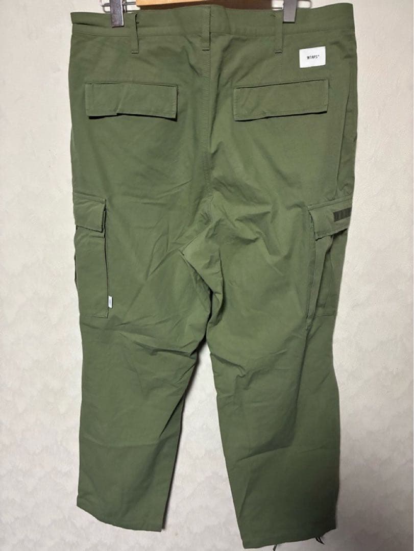 WTAPS ナイロンカーゴパンツ 231WVDT-PTM09 オリーブ XL