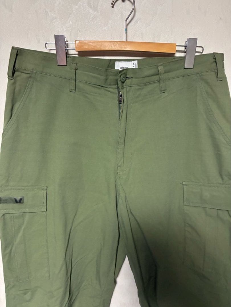 WTAPS ナイロンカーゴパンツ 231WVDT-PTM09 オリーブ XL