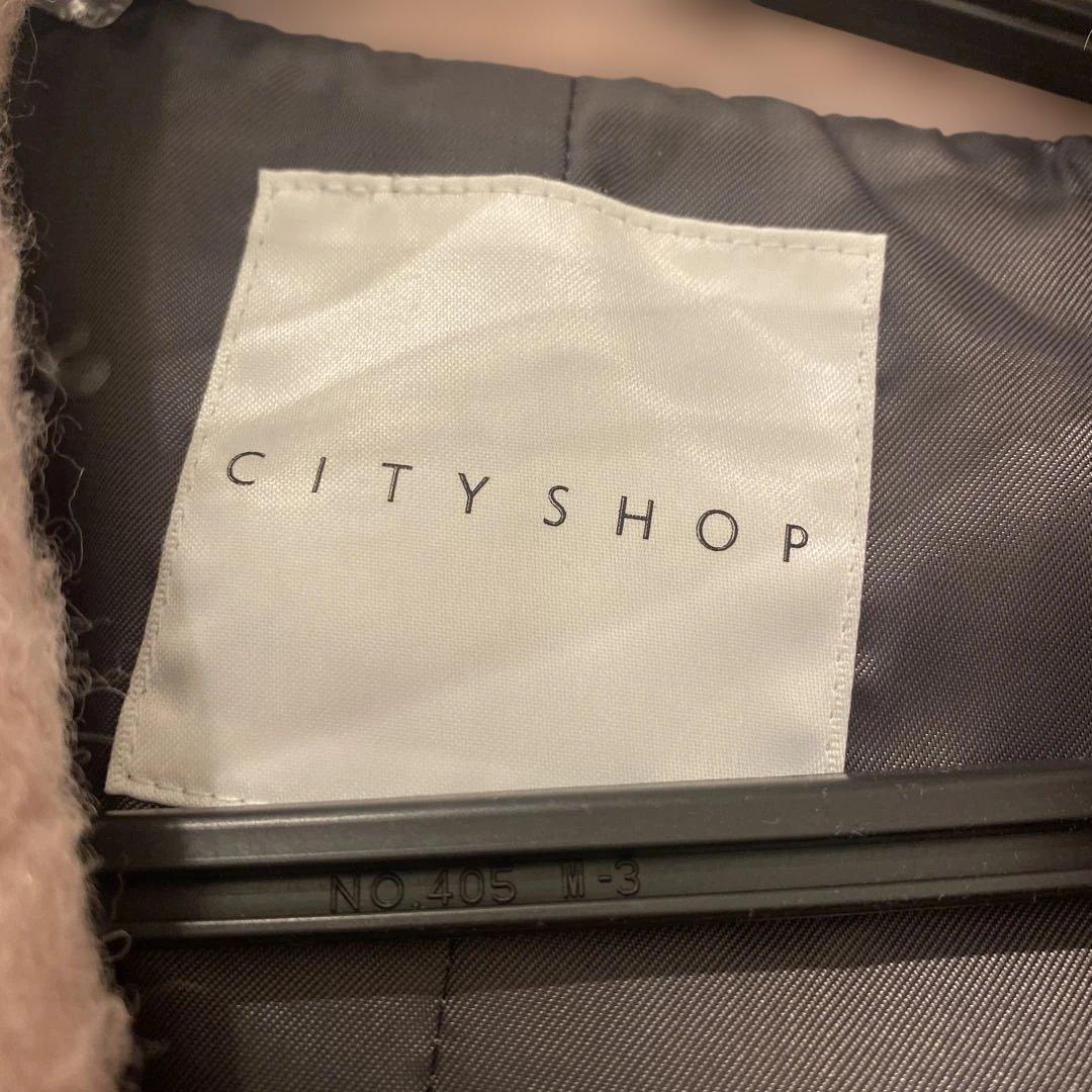 CITYSHOP SHAGGY SINGLE ジャケット ピンク