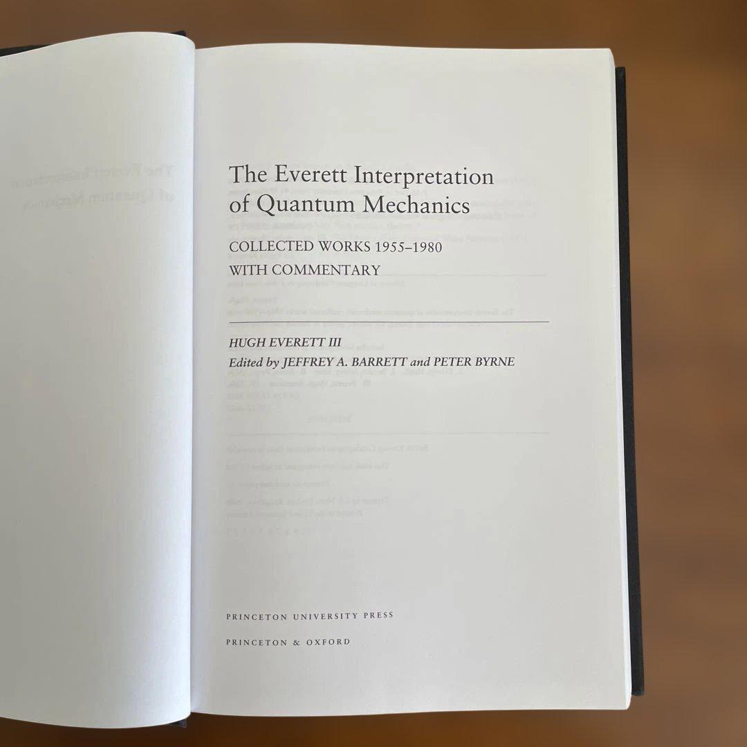 洋書 The Everett Interpretation of Quantum