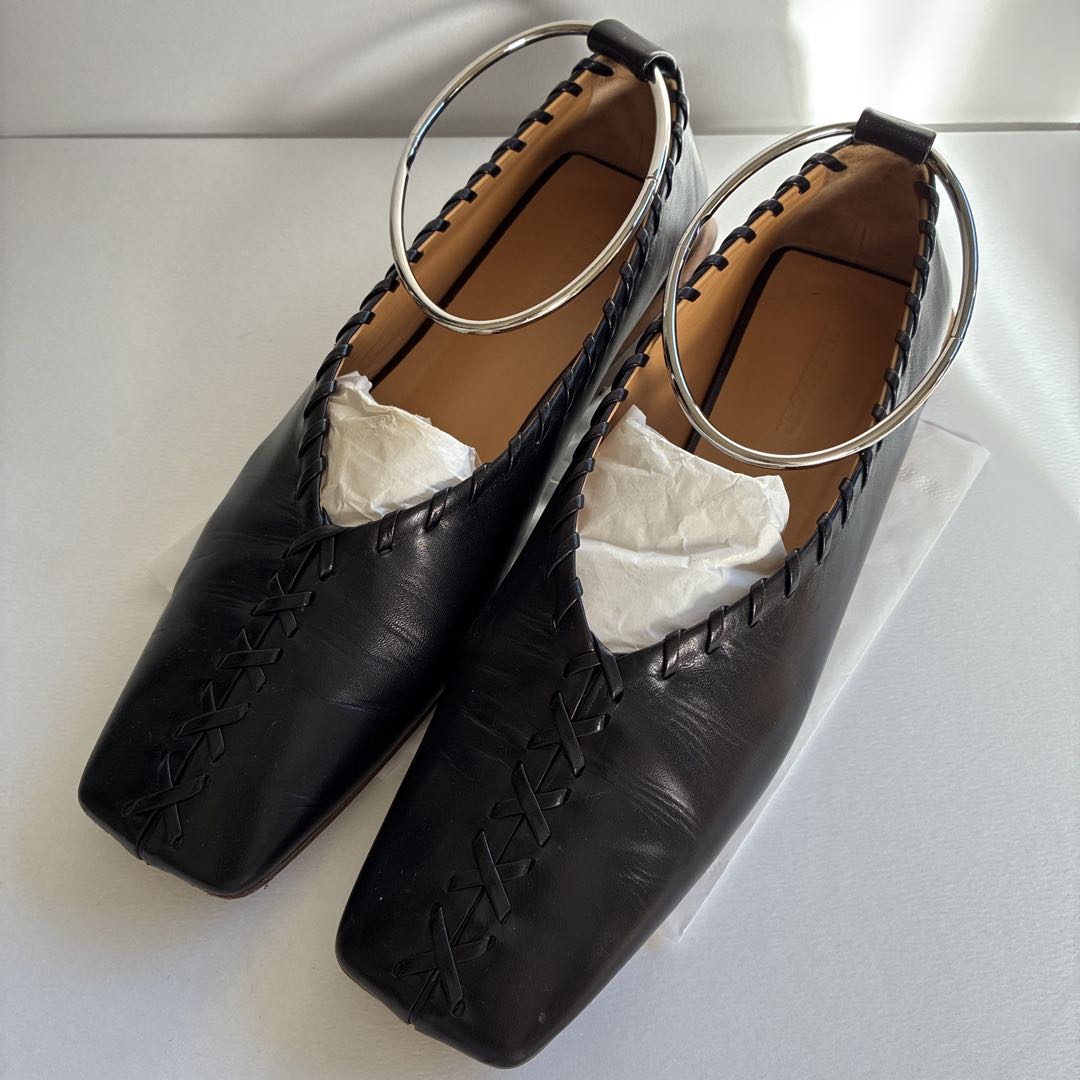 ジルサンダー　バレーシューズ　フラットシューズ