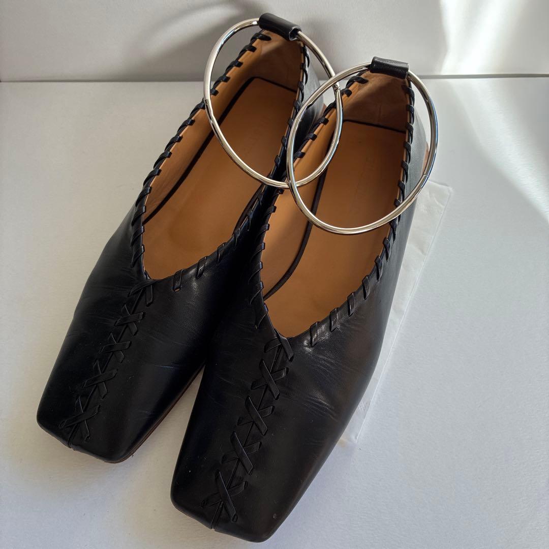 ジルサンダー　バレーシューズ　フラットシューズ